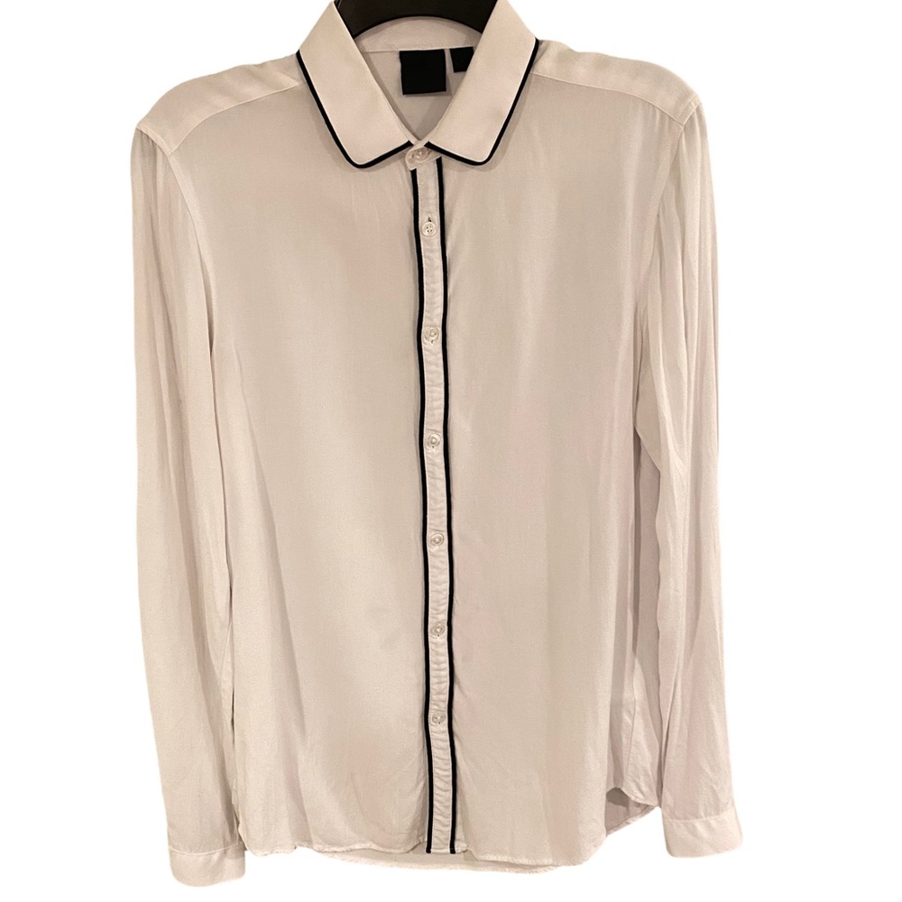 White Button-Up. Size S